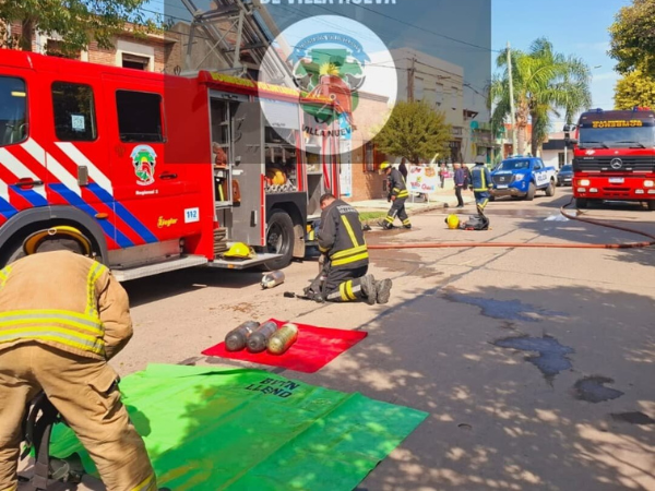 incendio villa nueva