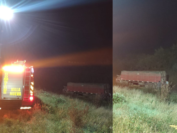 vuelco camion villa nueva