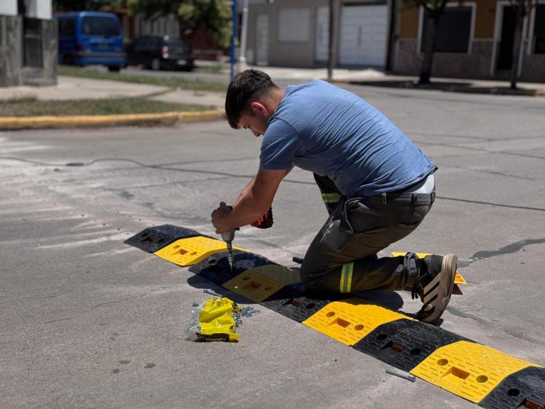 seguridad vial reductores de velocidad